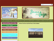 Tablet Screenshot of gettingtoknowhim.com
